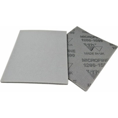 SIA Brusná houba MicroFine K1200-1500 šedá - 140x115x5mm