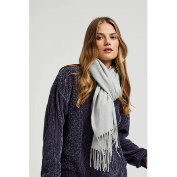 Moodo Светлосив дамски шал Moodo Moodo | Siv | ЖЕНИ | UNI