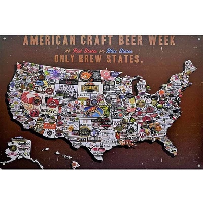 Ceduľa USA American Craft Beer Week