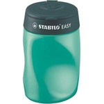 STABILO Острилка, перфоратор с три дупки, контейнер, за лява ръка, STABILO "Easy", маслиненозелена 4501 (4501)