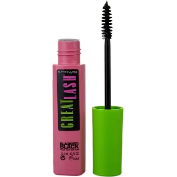 Maybelline new york Great Lash Blackest Black спирала цвят Blackest Black 12.5ml