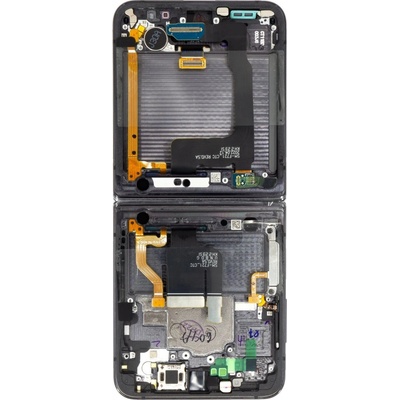 LCD Displej + Dotykové sklo + Přední kryt Samsung F721 Galaxy Z Flip 4 5G