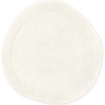 Villeroy & Boch Кремав ръчно изработен кръгъл килим със смес от вълна ø 160 cm Kari Organic - Villeroy&Boch (106285-160 Organic Round)