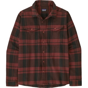 Patagonia Мъжка риза с копчета Patagonia Fjord Flannel Shirt - Powder: Rusty Red (033-3400-0514)