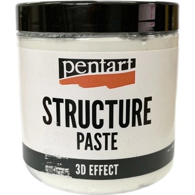 Pentart Strukturovací pasta 500 ml BÍLÁ – Zboží Dáma