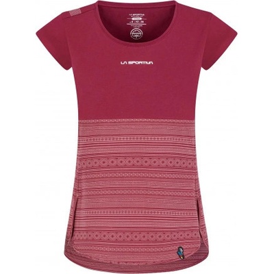 La Sportiva Lidra T shirt W O43502502 Red Plum