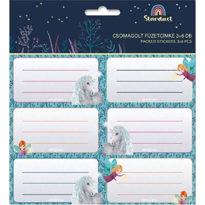 Ученически етикети Ars Una - Stardust, 18 броя (53832580)