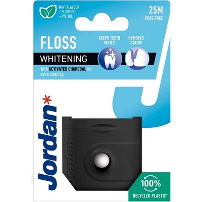 Jordan Избелващ конец за зъби Multiaction Floss, 25 m