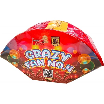 Ohňostrojová fontána Crazy Fan No.4