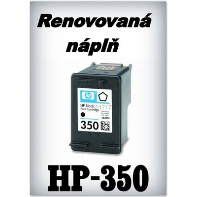 HP 350XL černá - renovované