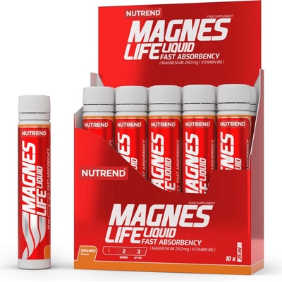 Nutrend Enduro Magneslife 250 mg pomeranč 10 x 25 ml