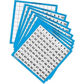 Learning Resources Stovková tabulka sada 10 ks