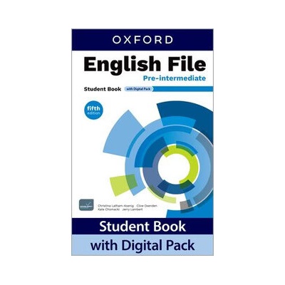 English File 5th Edition Pre-Intermediate Student´s Book with Digital pack