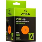 Stiga Cup abs orange 12-pack