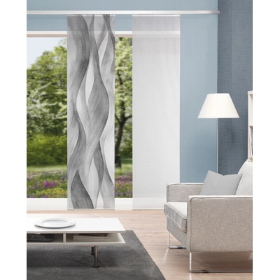 Home Wohnideen japonská stena 84484 AVERY 0307 siva 260x60 cm (v x s)