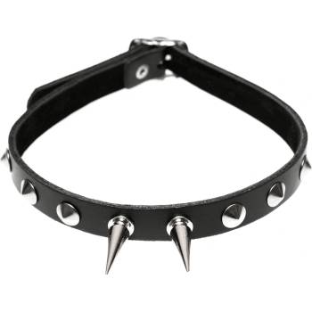 Black & metal Чокър с шипове - bwz-700