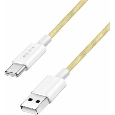 Logilink CU0332 USB 2.0 USB A vidlice USB C vidlice 500mm žlutý