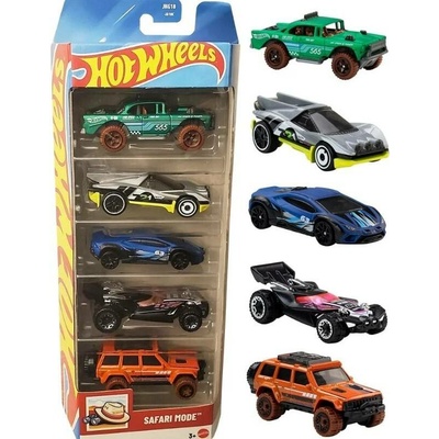 Mattel Hot Wheels Safari Mode 5ks