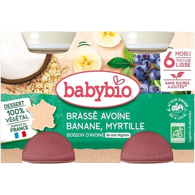 BabyBio banánovo-čučoriedkový 260 g