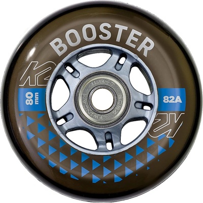 K2 Booster 80 mm 82A 8ks + ložiska ILQ 7 + alu spacery 6mm