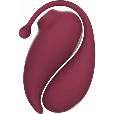 Adrien Lastic - INSPIRATION CLITORIS SUCKER + VIBRAČNÍ VAJÍČKO ČERVENÁ - FREE APP