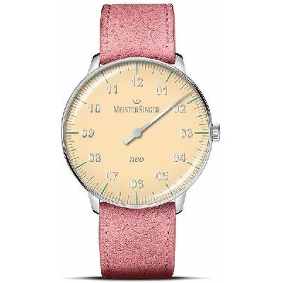 MeisterSinger S-NES935S Růžový kožený řemínek