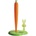 A di Alessi Поставка за хартиени кърпи Bunny & Carrot 34 см зелена (asg42/h gr)