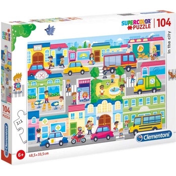 Clementoni In The City Пъзел За момчета 6+ години 104 бр