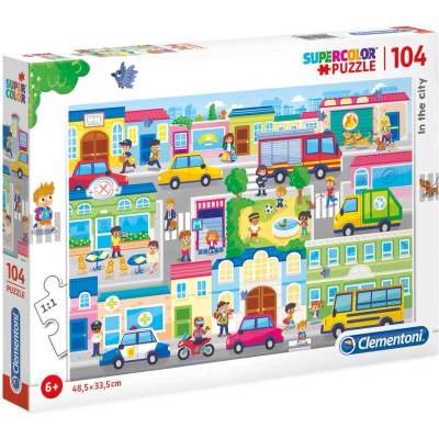 Clementoni In The City Пъзел За момчета 6+ години 104 бр