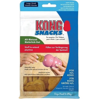 KONG Keksy pro štěňata L 21 x 13 x 7 cm do hraček 312 g