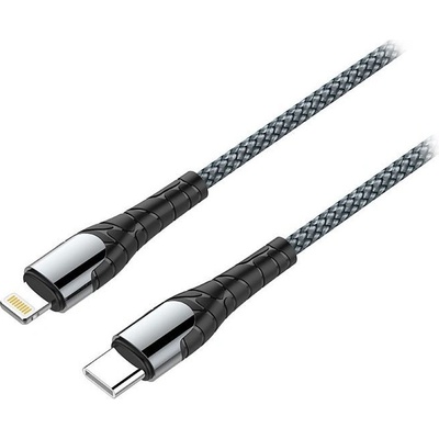 Colorway CW-CBPDCL033-GR TYPE-C - APPLE LIGHTNING (PD FAST CHARGING) 3.0A 30W, 1m, šedý
