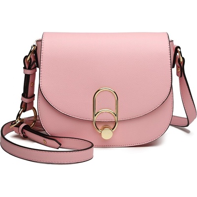 Miss Lulu dámská crossbody kabelka růžová