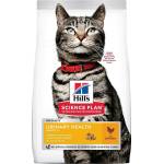 Hill's Суха храна за котки за поддържане на уринарния тракт Hill's Science Plan Feline Adult Urinary Health, с пилешко