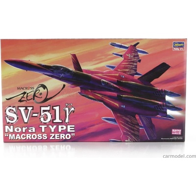 Hasegawa Tv series Sv-51y Nora Type Advance Variable Fighter Airplane Macross Zero 1:72