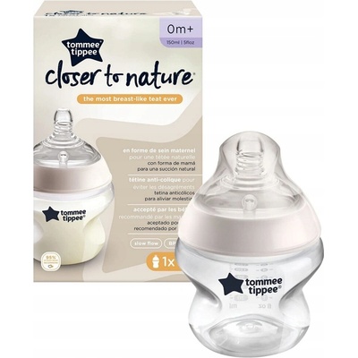 Tommee Tippee Antikoliková fľaša so cumlíkom 150 ml