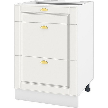 ИРИМ Долен кухненски шкаф Сити БФ-Бяло мат-09-57 60 см