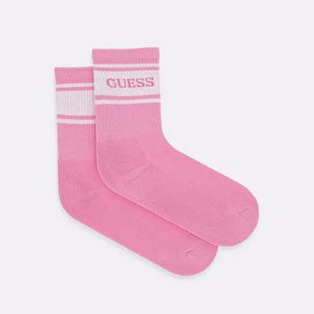 Guess Чорапи Guess в розово с бели детайли за момиче