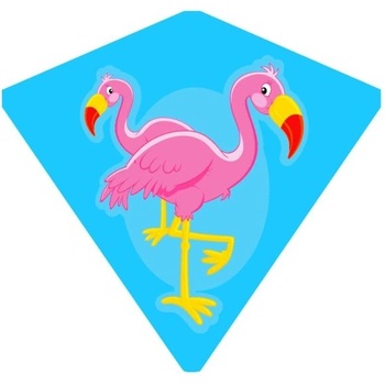 Wiky Летящ хвърчило фламинго 68 x 73 см - Чешка опаковка