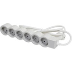 Legrand Разклонител LEGRAND, 6×2P+E, с кабел 3 m, бял (M011079)