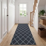 vidaXL Каса за килим ORIZ 1150 gsm Черен мрежест модел (42045482)