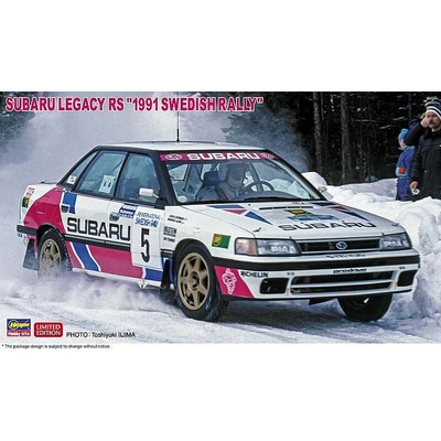 Hasegawa Subaru Legacy RS 1991 Swedish Rally 1:24