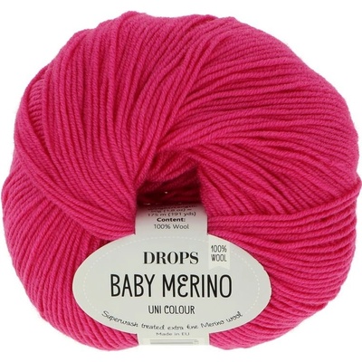 Drops Baby Merino UNI 08 cyklamenová