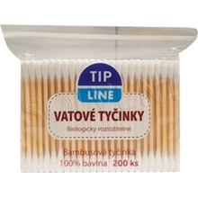 Tip Line Bio Vatové tyčinky 200 ks