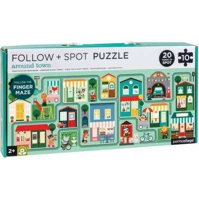 Petitcollage Bludisko a puzzle Mesto