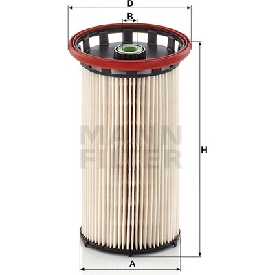 MANN FILTER Palivový filter PU 8028