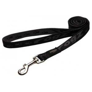 Rogz Alpinist Fixed Lead Medium - Повод за кучета 16мм/-1, 4 м. черен