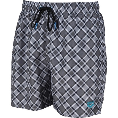 arena Men Boxer Fundamentals Allover - Asphalt Multi