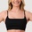 GymBeam Безшевен спортен сутиен NEO Black M