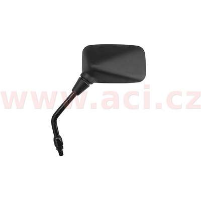 Zpětné zrcátko plastové (závit pravý M10), QTECH, L M008-132