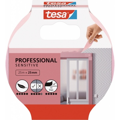 Tesa maskovacia páska na citlivé povrchy Perfect Sensitive 25 mm x 25 m